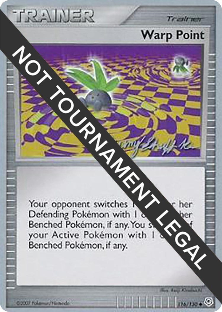 Image for Warp Point - 2007 (Jeremy Scharff-Kim) (116/130) (World Championship Decks) (WCD) - Pokemon