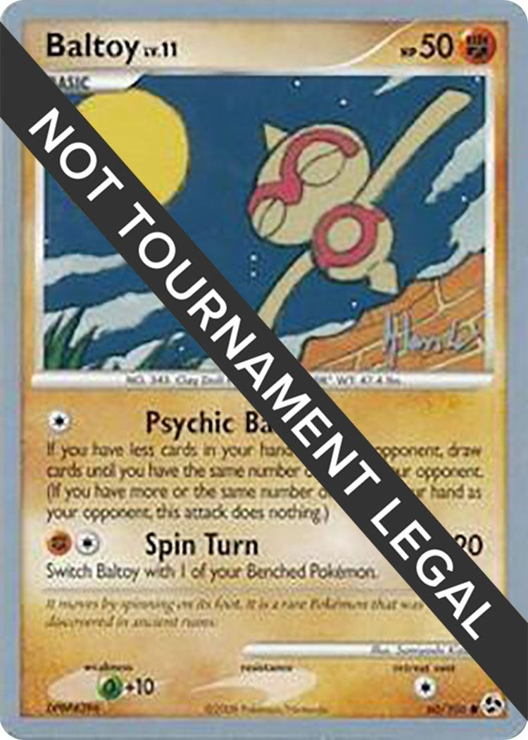 Image for Baltoy - 2008 (Dylan Lefavour) (60/106) (World Championship Decks) (WCD) - Pokemon