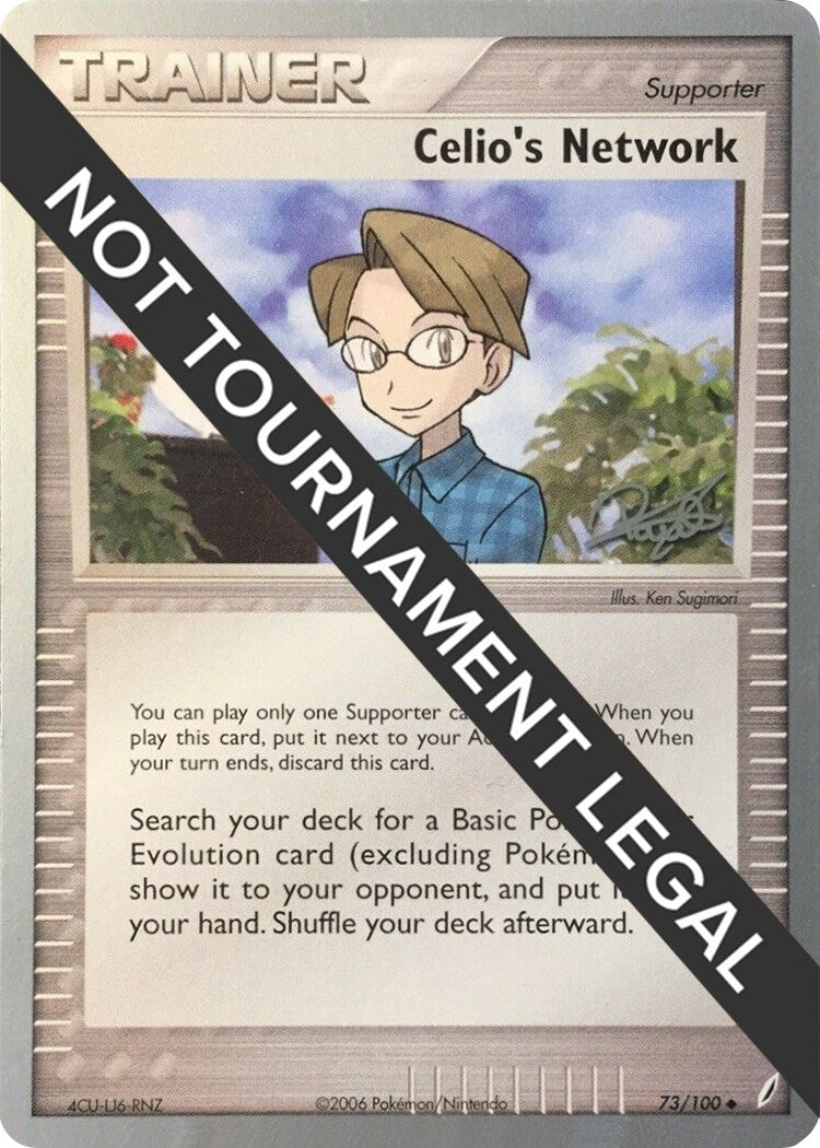 Image for Celio's Network - 2008 (Paul Atanassov) (73/100) (World Championship Decks) (WCD) - Pokemon
