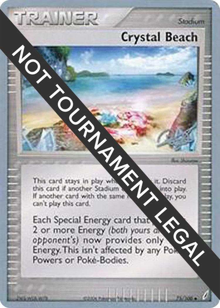 Image for Crystal Beach - 2008 (Paul Atanassov) (75/100) (World Championship Decks) (WCD) - Pokemon