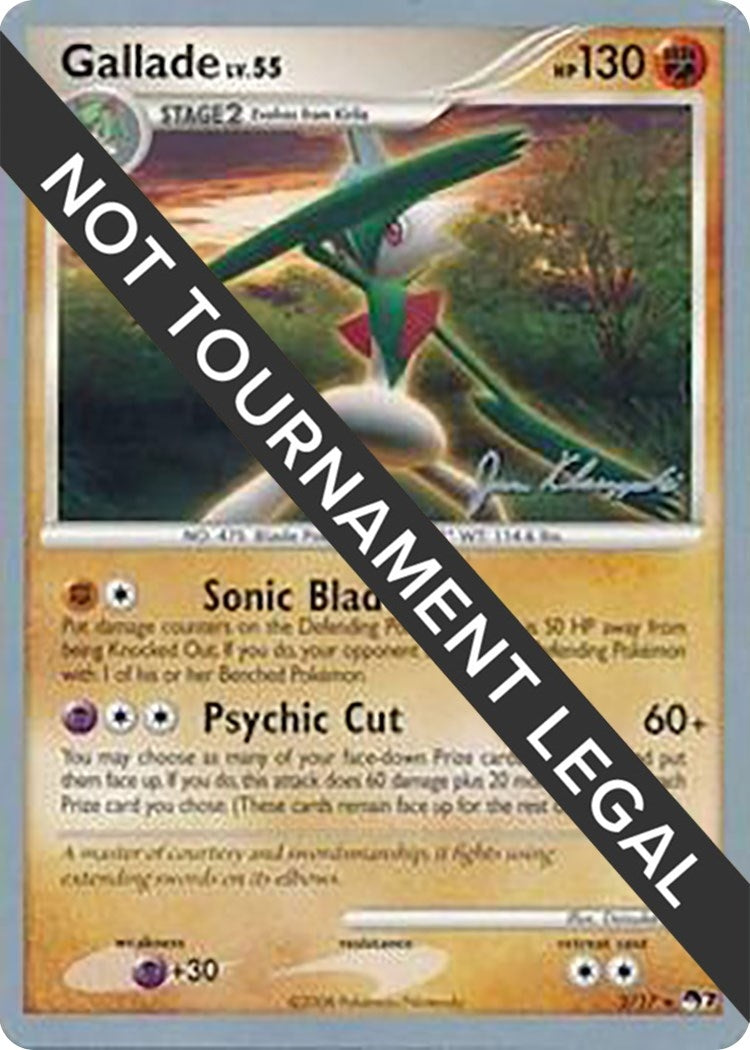 Image for Gallade - 2008 (Jason Klaczynski) (2/17) (World Championship Decks) (WCD) - Pokemon