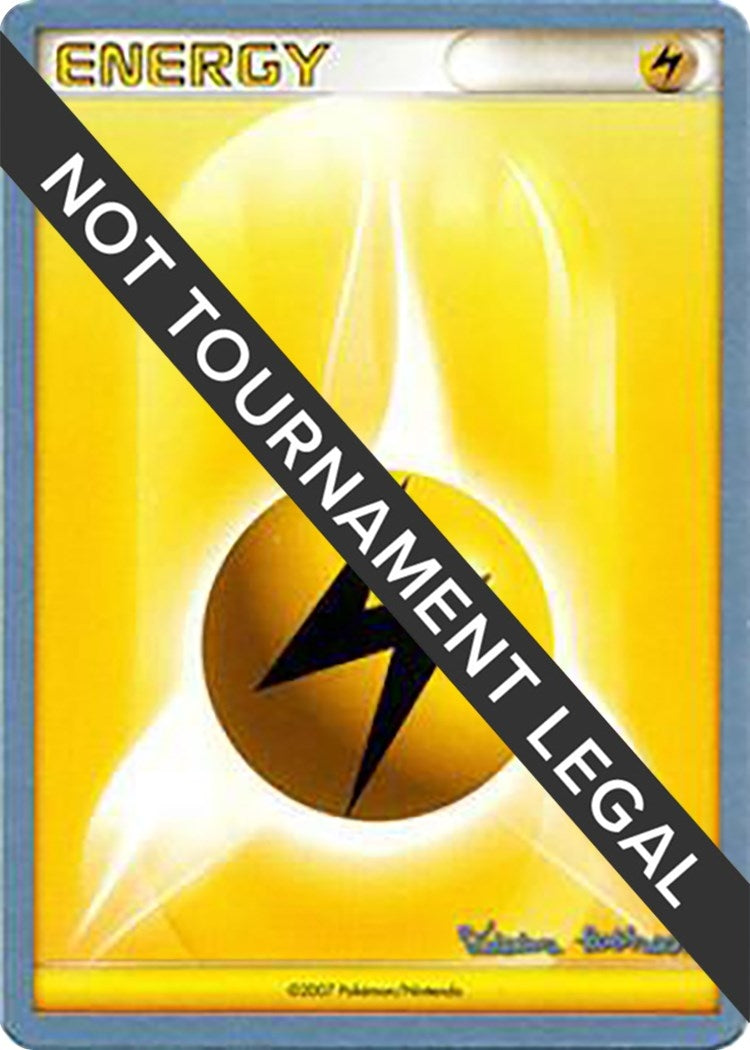 Image for Lightning Energy - 2008 (Tristan Robinson) (World Championship Decks) (WCD) - Pokemon