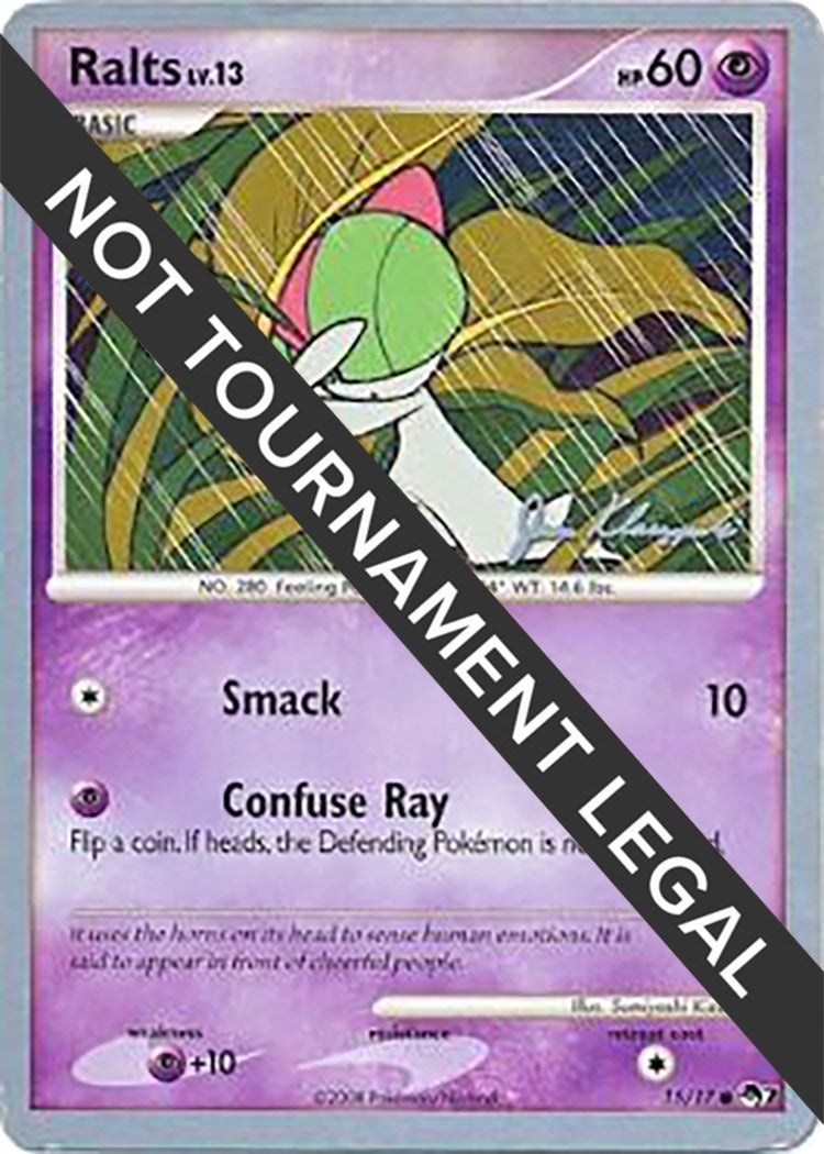 Image for Ralts (15) - 2008 (Jason Klaczynski) (15/17) (World Championship Decks) (WCD) - Pokemon