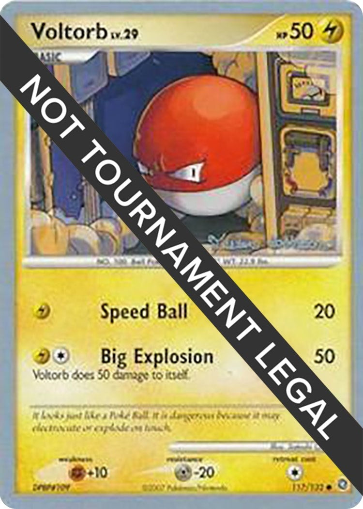 Image for Voltorb - 2008 (Tristan Robinson) (117/132) (World Championship Decks) (WCD) - Pokemon