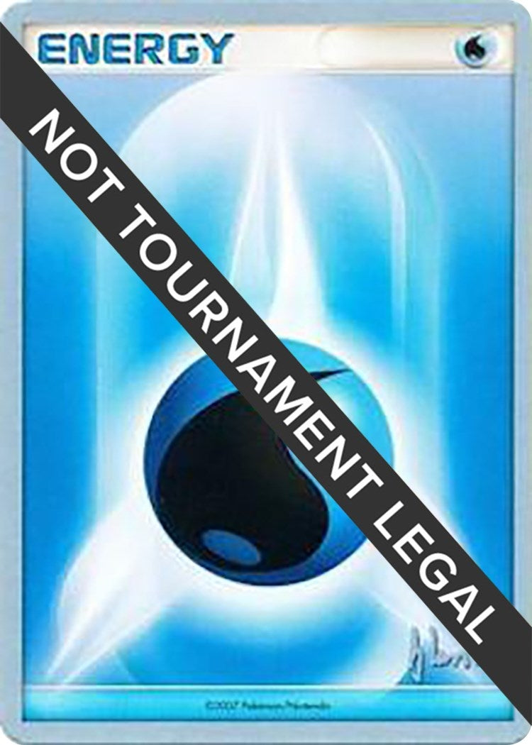 Image for Water Energy - 2007 (Dylan Lefavour) (World Championship Decks) (WCD) - Pokemon