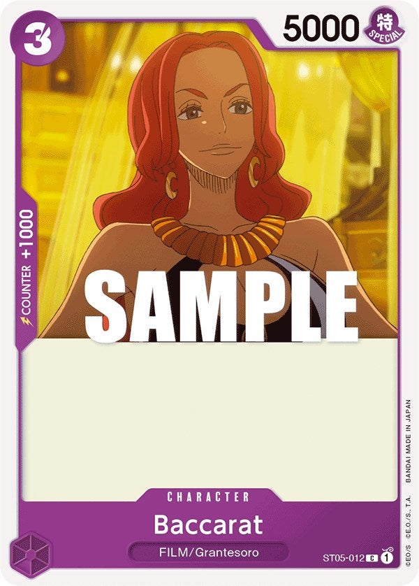 Image for Baccarat (ST05-012) (Starter Deck 5: Film Edition) (ST-05) - One Piece Card Game