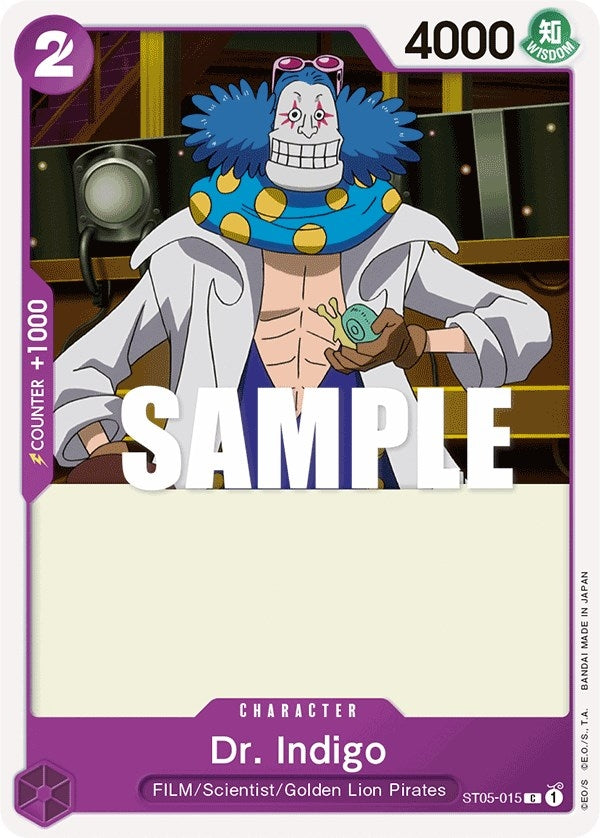 Image for Dr. Indigo (ST05-015) (Starter Deck 5: Film Edition) (ST-05) - One Piece Card Game