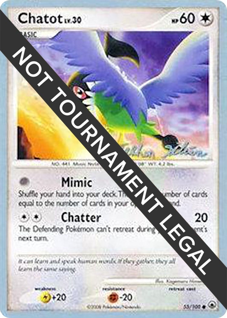 Image for Chatot - 2009 (Stephen Silvestro) (55/100) (World Championship Decks) (WCD) - Pokemon