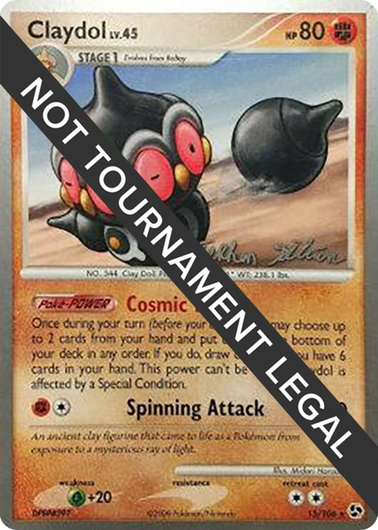 Image for Claydol - 2009 (Stephen Silvestro) (15/106) (World Championship Decks) (WCD) - Pokemon