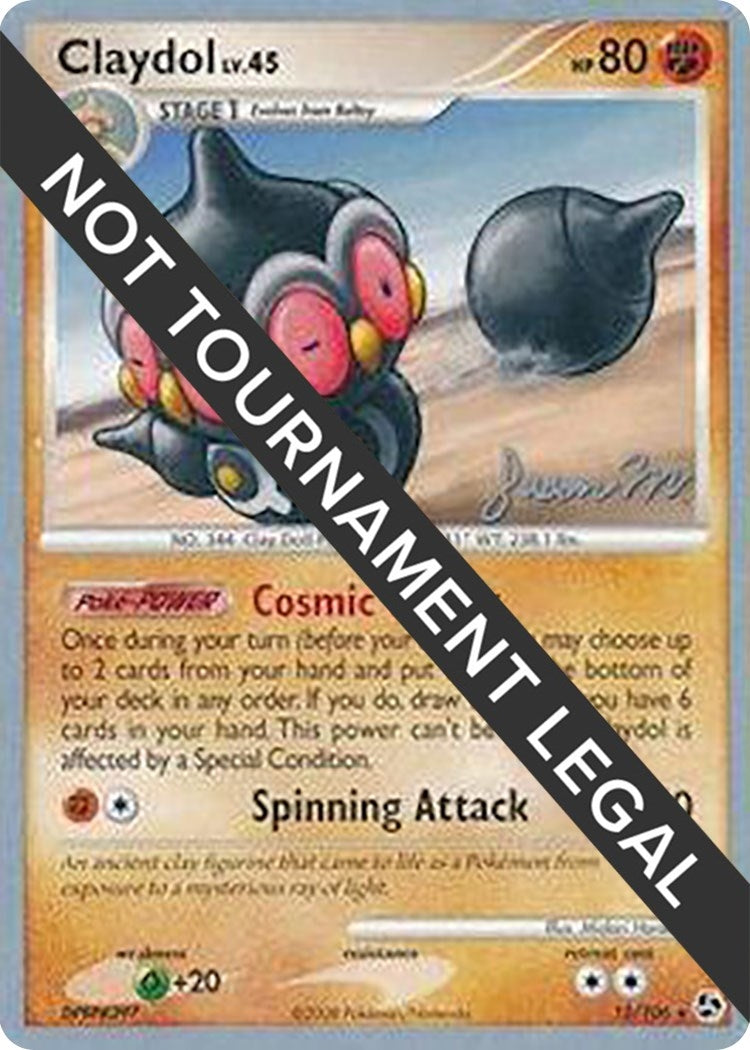 Image for Claydol - 2009 (Jason Martinez) (15/106) (World Championship Decks) (WCD) - Pokemon