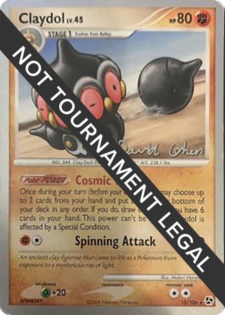 Image for Claydol - 2009 (David Cohen) (15/106) (World Championship Decks) (WCD) - Pokemon
