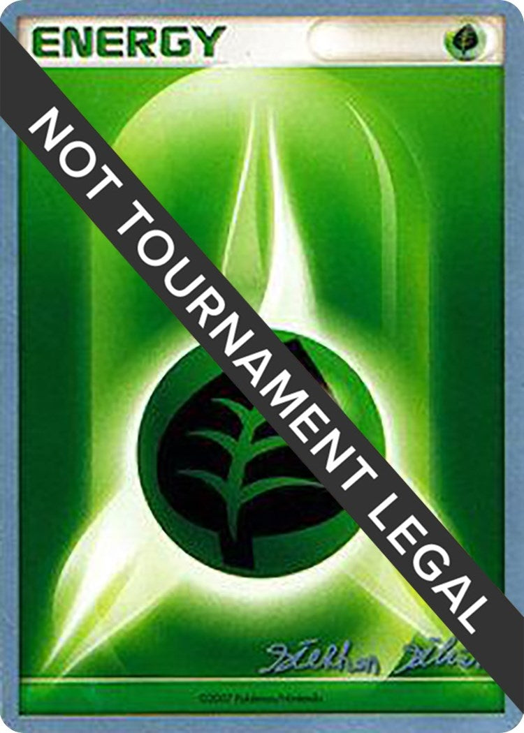 Image for Grass Energy - 2009 (Stephen Silvestro) (World Championship Decks) (WCD) - Pokemon