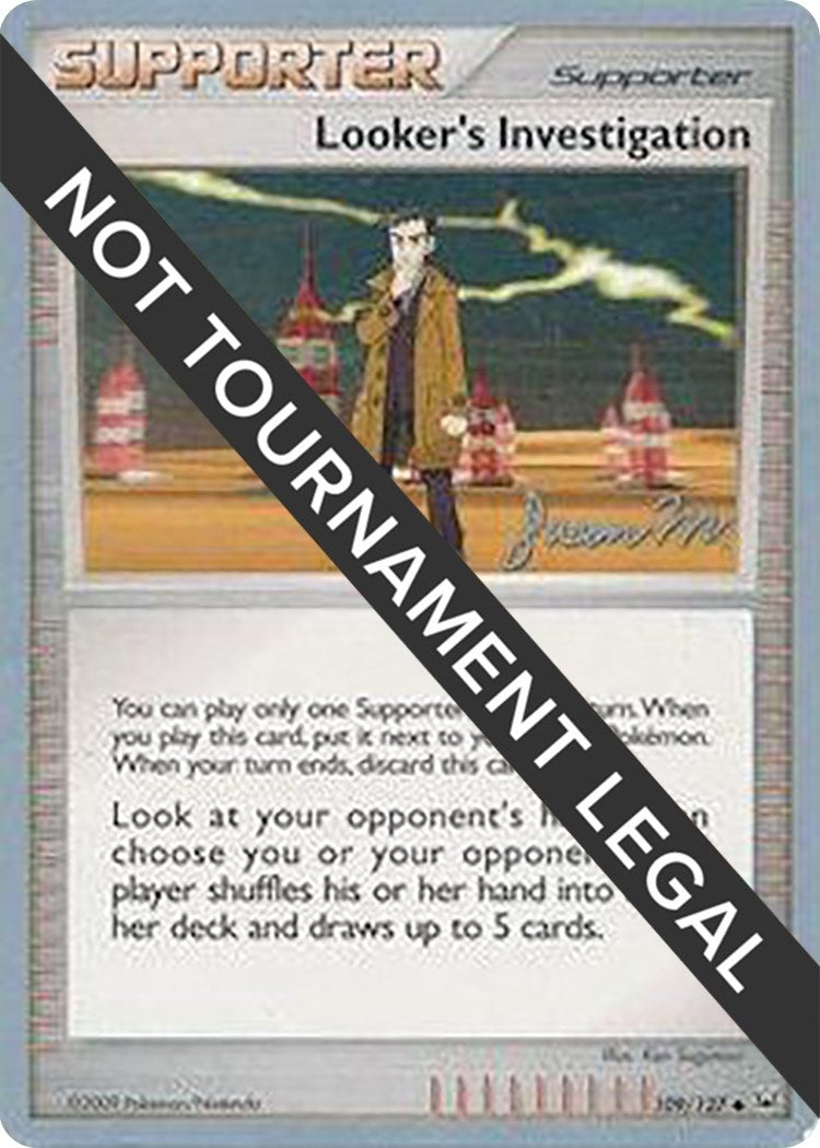 Image for Looker's Investigation - 2009 (Jason Martinez) (109/127) (World Championship Decks) (WCD) - Pokemon