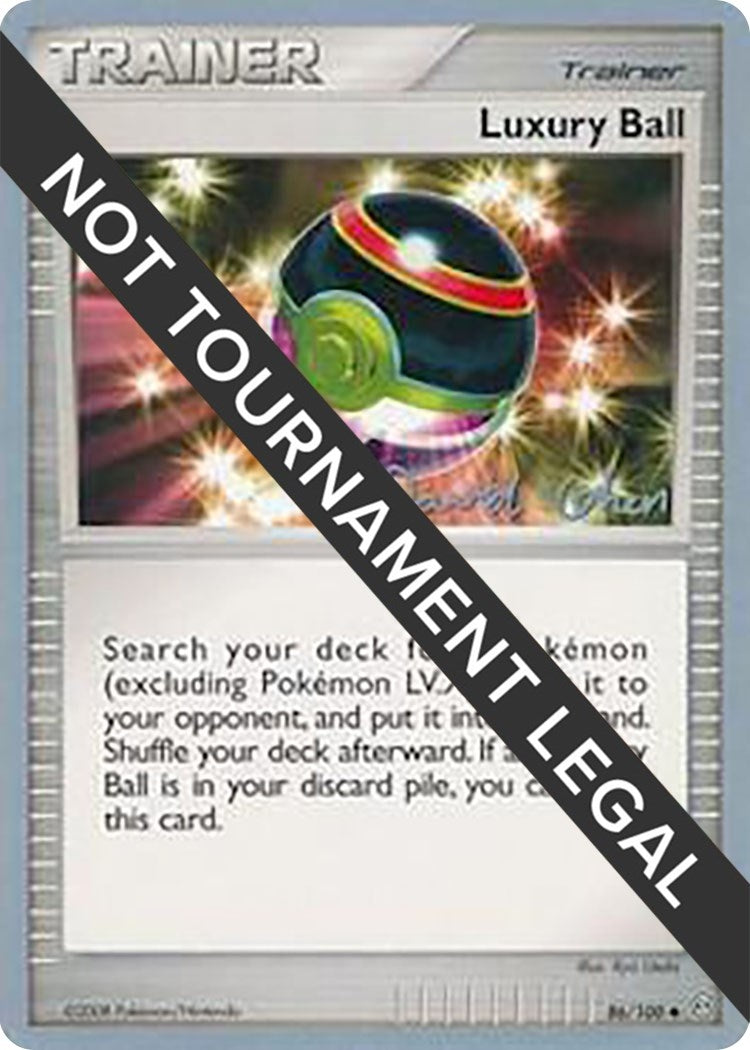 Image for Luxury Ball - 2009 (David Cohen) (86/100) (World Championship Decks) (WCD) - Pokemon