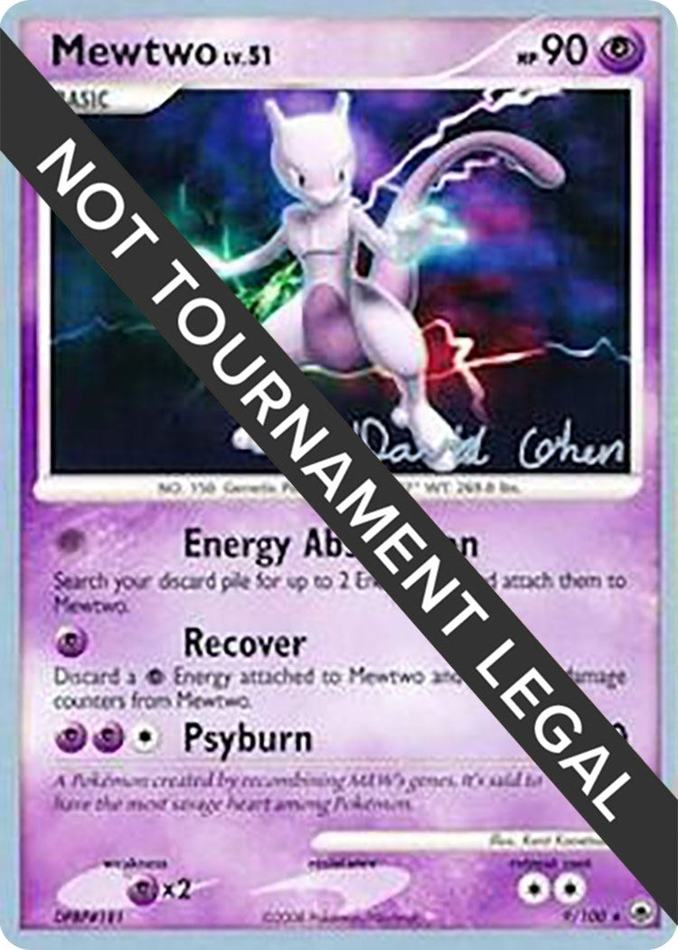 Image for Mewtwo - 2009 (David Cohen) (9/100) (World Championship Decks) (WCD) - Pokemon