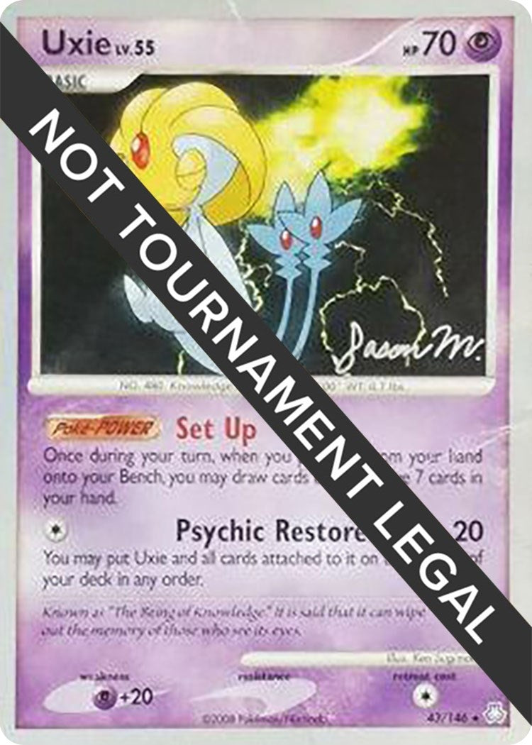 Image for Uxie - 2009 (Jason Martinez) (43/146) (World Championship Decks) (WCD) - Pokemon