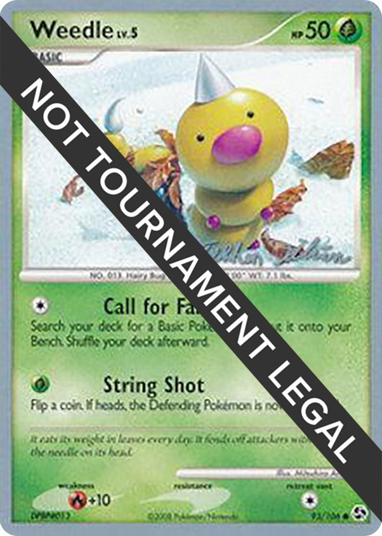Image for Weedle - 2009 (Stephen Silvestro) (93/106) (World Championship Decks) (WCD) - Pokemon