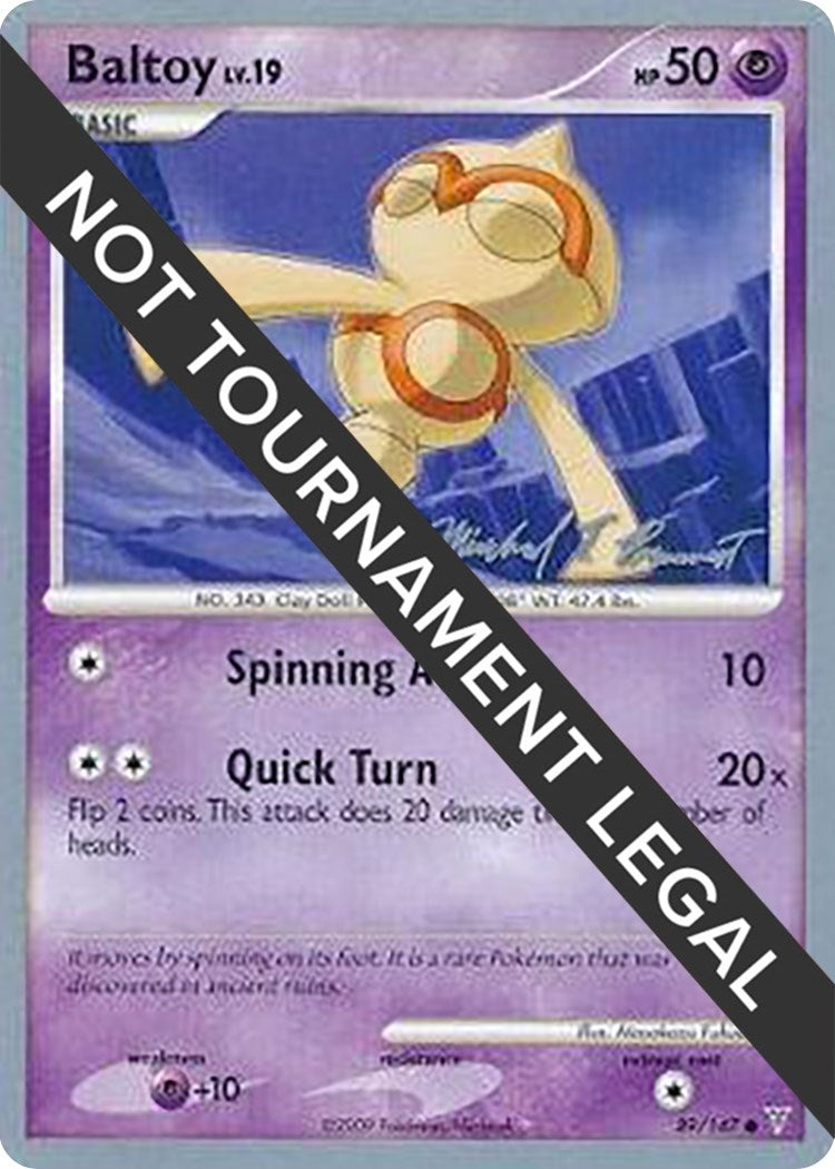Image for Baltoy - 2010 (Michael Pramawat) (89/147) (World Championship Decks) (WCD) - Pokemon