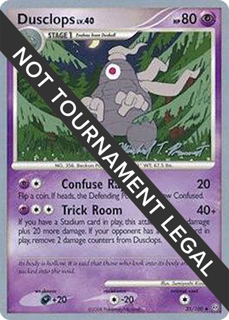 Image for Dusclops - 2010 (Michael Pramawat) (35/100) (World Championship Decks) (WCD) - Pokemon
