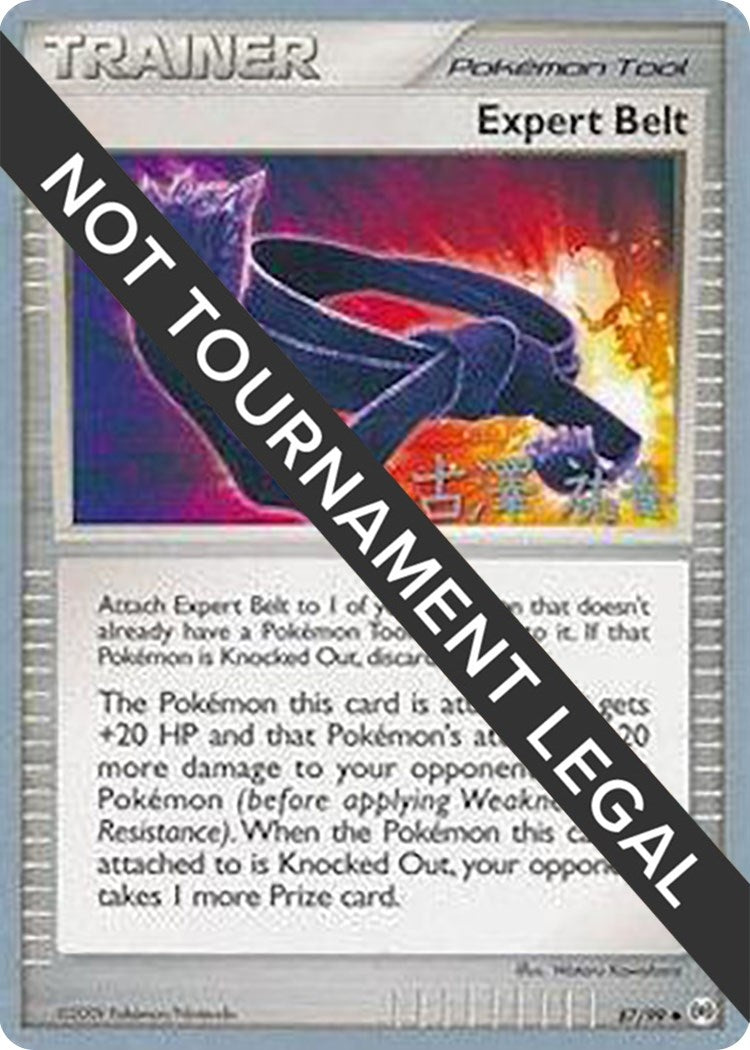 Image for Expert Belt - 2010 (Yuka Furusawa) (87/99) (World Championship Decks) (WCD) - Pokemon