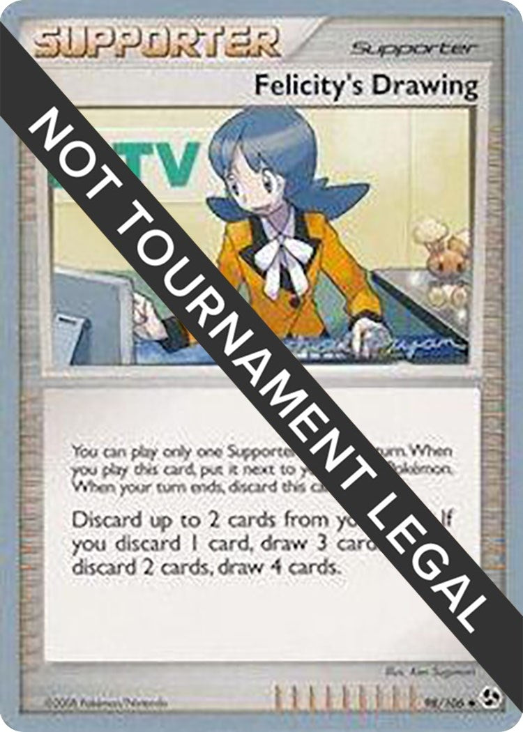Image for Felicity's Drawing - 2010 (Mychael Bryan) (98/106) (World Championship Decks) (WCD) - Pokemon