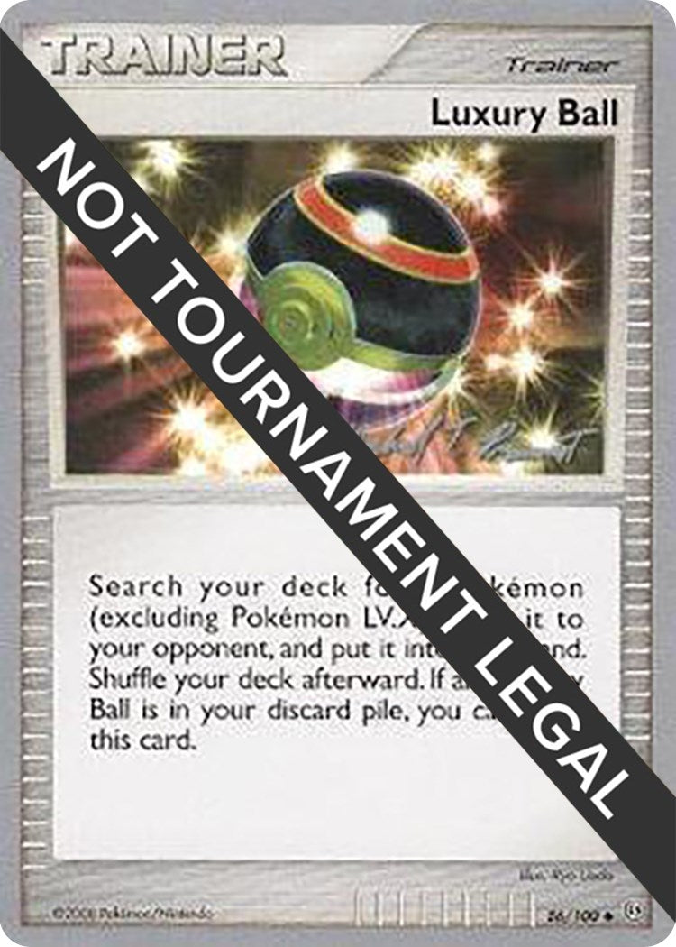 Image for Luxury Ball - 2010 (Michael Pramawat) (86/100) (World Championship Decks) (WCD) - Pokemon
