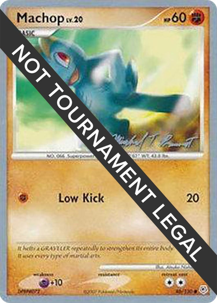 Image for Machop - 2010 (Michael Pramawat) (86/130) (World Championship Decks) (WCD) - Pokemon