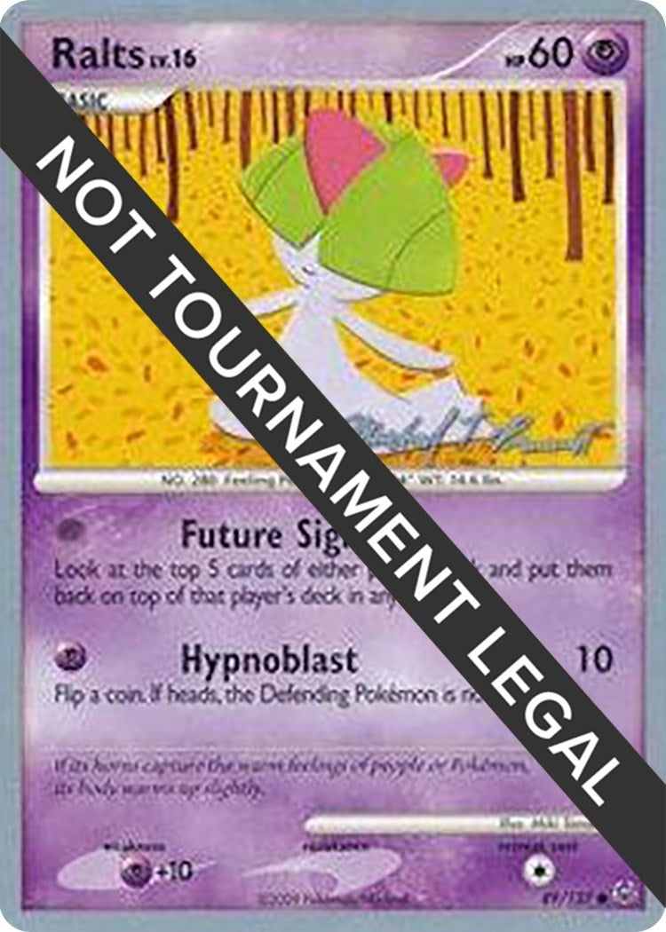 Image for Ralts - 2010 (Michael Pramawat) (89/127) (World Championship Decks) (WCD) - Pokemon