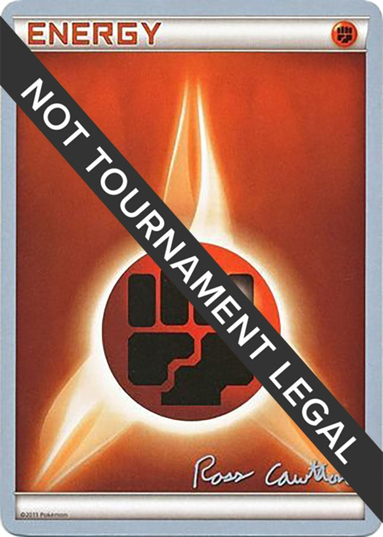 Image for Fighting Energy - 2011 (Ross Cawthon) (World Championship Decks) (WCD) - Pokemon