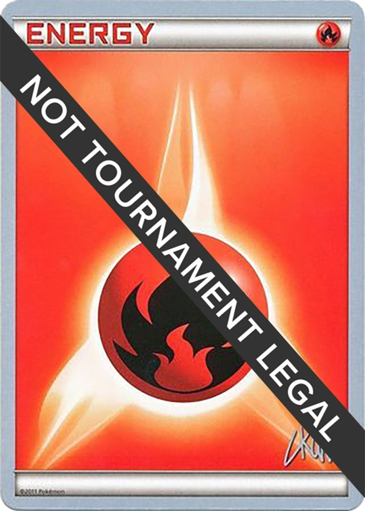 Image for Fire Energy - 2011 (Christopher Kan) (World Championship Decks) (WCD) - Pokemon