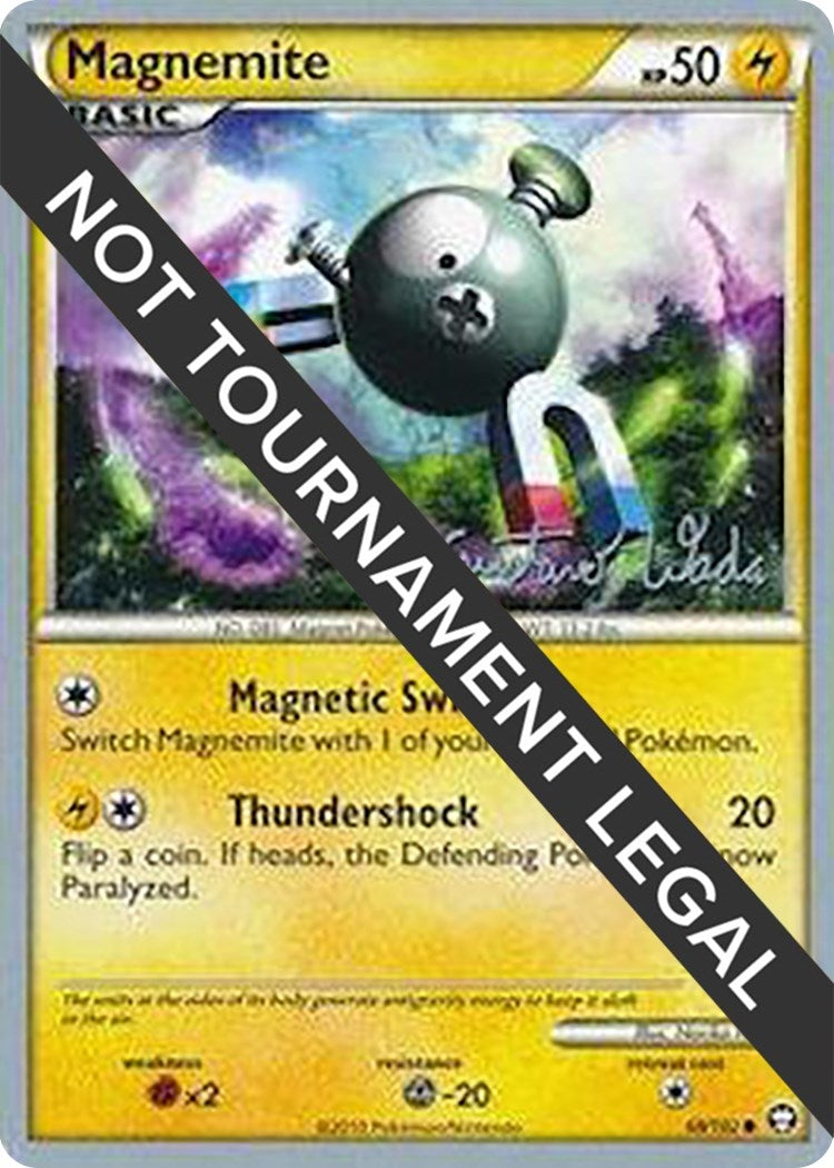 Image for Magnemite - 2011 (Gustavo Wada) (68/102) (World Championship Decks) (WCD) - Pokemon