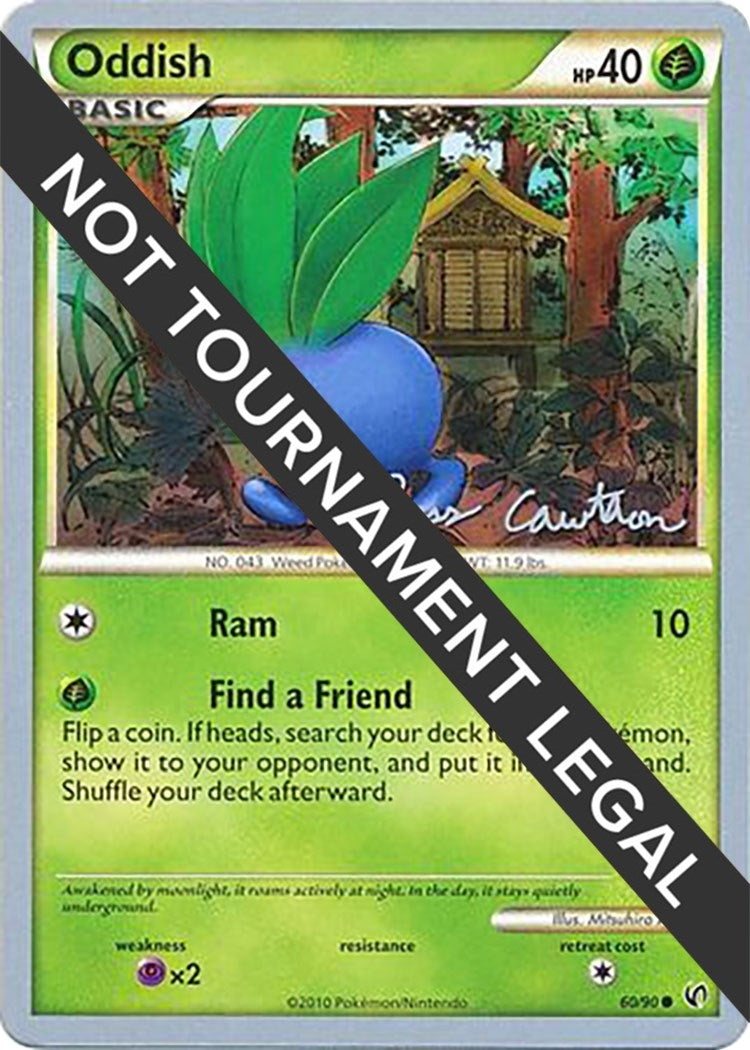 Image for Oddish - 2011 (Ross Cawthon) (60/90) (World Championship Decks) (WCD) - Pokemon