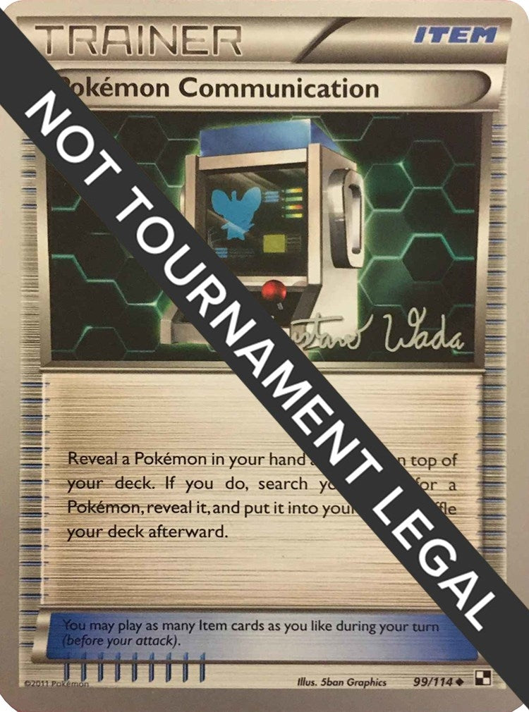 Image for Pokemon Communication - 2011 (Gustavo Wada) (99/114) (World Championship Decks) (WCD) - Pokemon