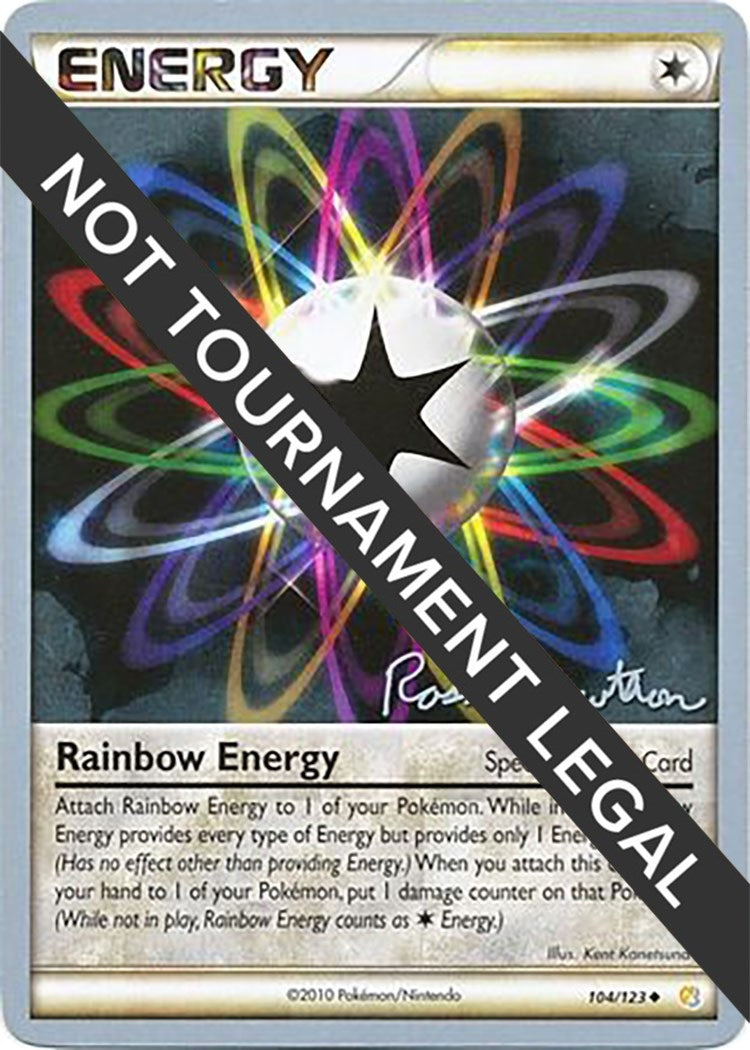 Image for Rainbow Energy - 2011 (Ross Cawthon) (104/123) (World Championship Decks) (WCD) - Pokemon