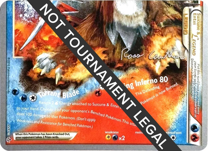 Image for Suicune & Entei Legend LEGEND (95) - 2011 (Ross Cawthon) (95/95) (World Championship Decks) (WCD) - Pokemon