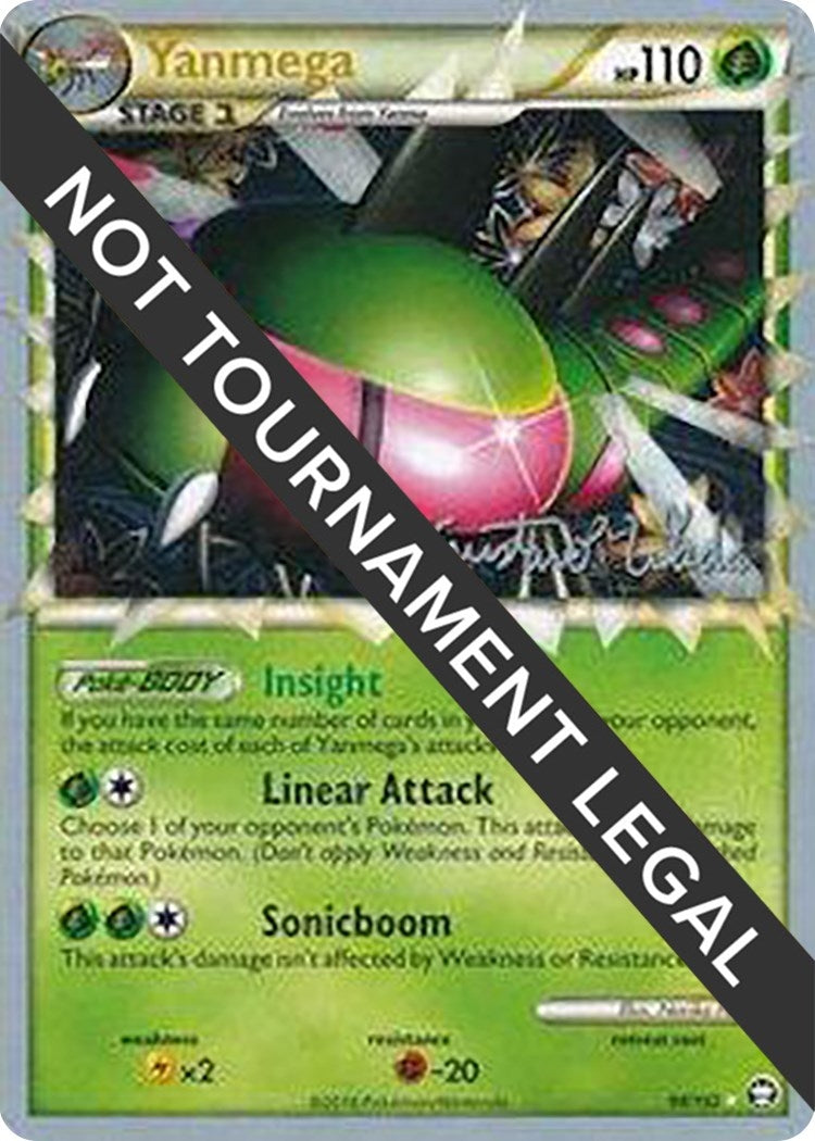 Image for Yanmega - 2011 (Gustavo Wada) (98/102) (World Championship Decks) (WCD) - Pokemon