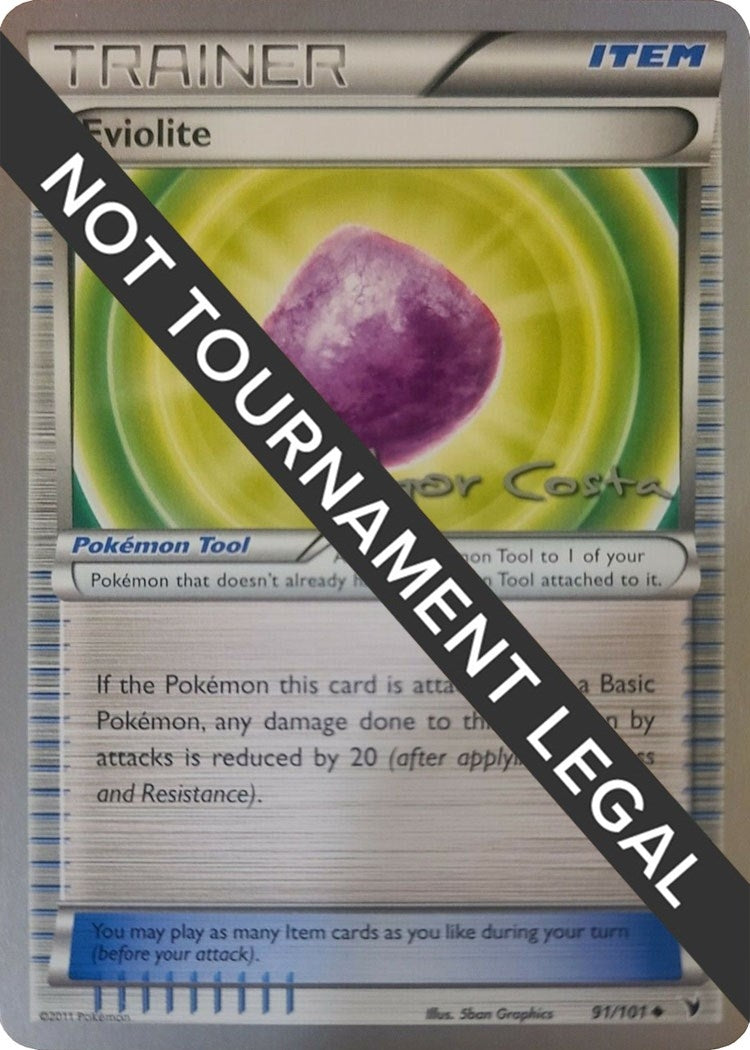 Image for Eviolite - 2012 (Igor Costa) (91/101) (World Championship Decks) (WCD) - Pokemon