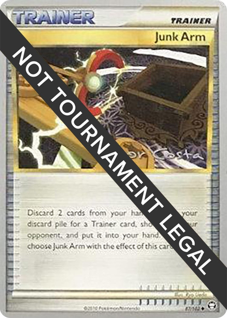 Image for Junk Arm - 2012 (Igor Costa) (87/102) (World Championship Decks) (WCD) - Pokemon