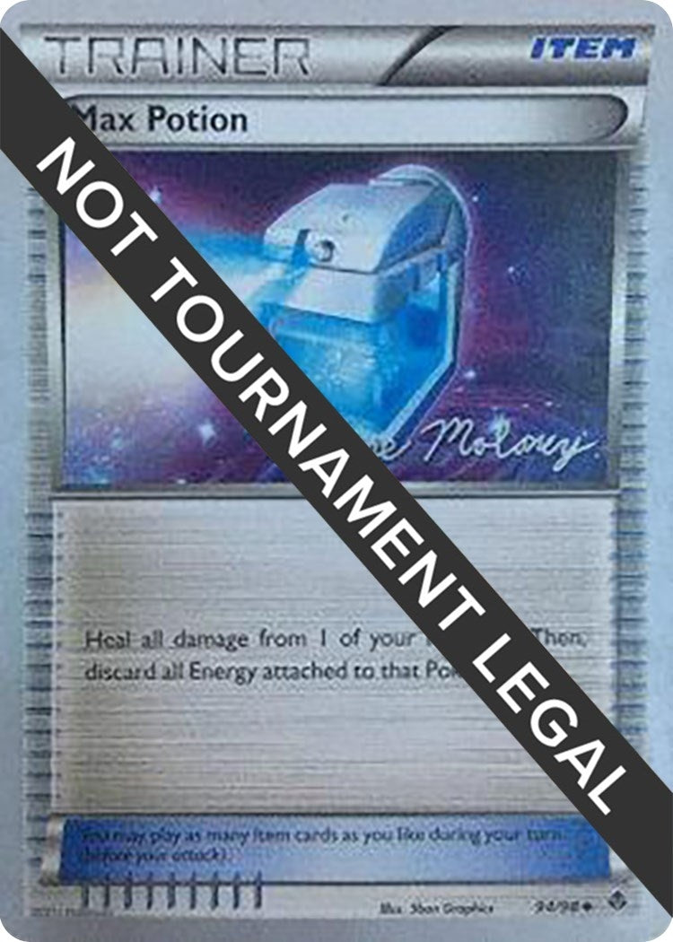 Image for Max Potion - 2012 (Chase Moloney) (94/98) (World Championship Decks) (WCD) - Pokemon
