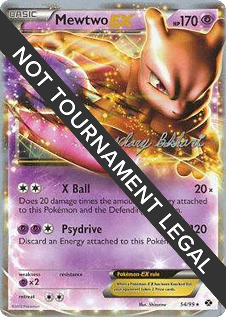 Image for Mewtwo EX - 2012 (Zachary Bokhari) (54/99) (World Championship Decks) (WCD) - Pokemon