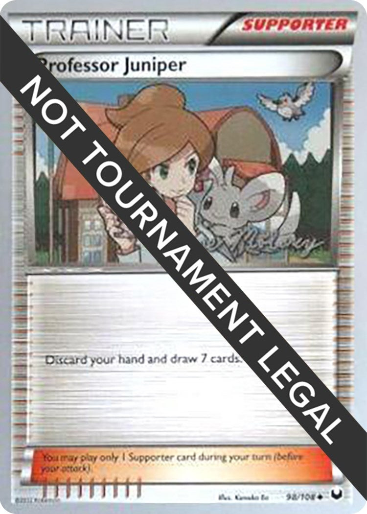 Image for Professor Juniper - 2012 (Chase Moloney) (98/108) (World Championship Decks) (WCD) - Pokemon