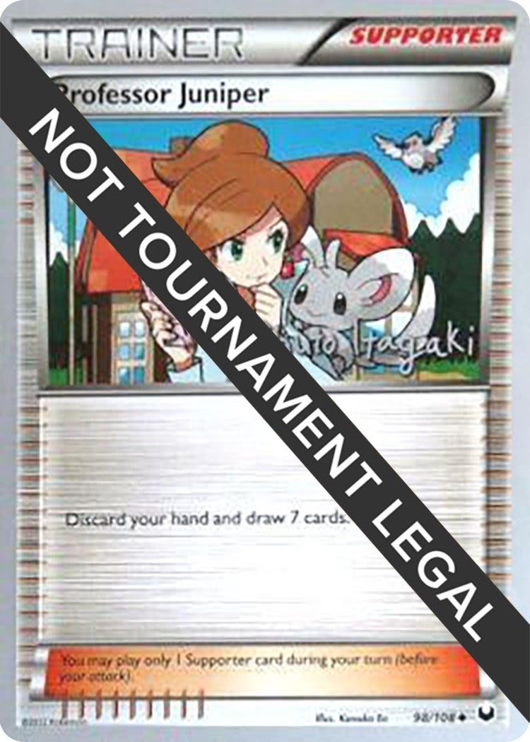 Image for Professor Juniper - 2012 (Shuto Itagaki) (98/108) (World Championship Decks) (WCD) - Pokemon