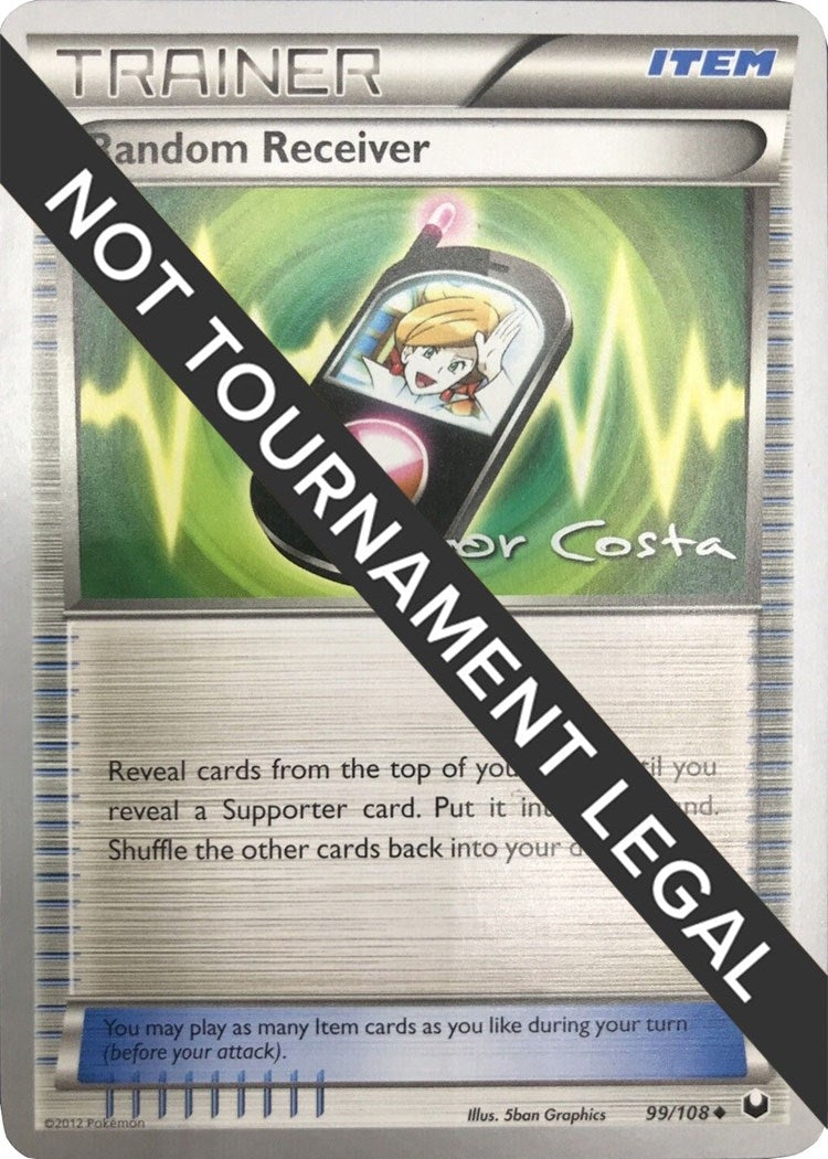 Image for Random Receiver - 2012 (Igor Costa) (99/108) (World Championship Decks) (WCD) - Pokemon