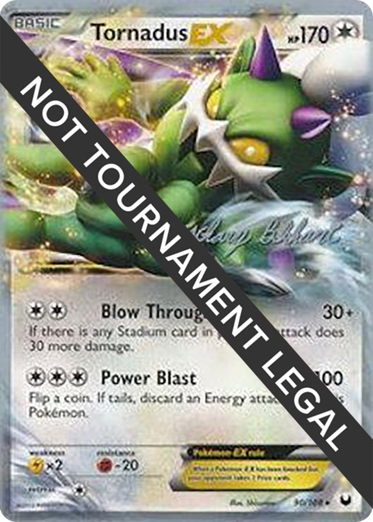 Image for Tornadus EX - 2012 (Zachary Bokhari) (90/108) (World Championship Decks) (WCD) - Pokemon