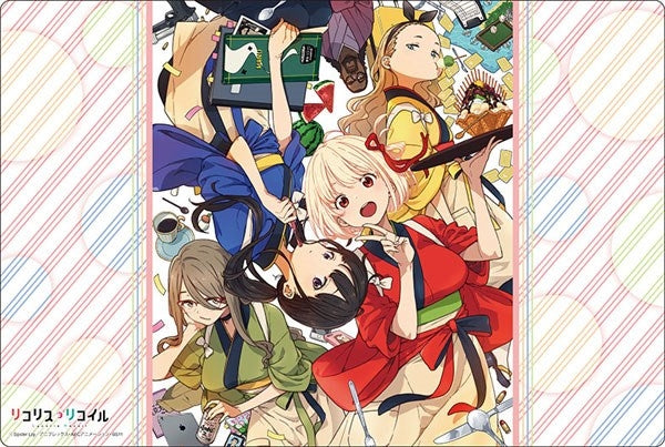 Image for Bushiroad Rubber Mat Collection V2 Vol.549: Lycoris Recoil - Key Visual Vol.1 - Playmats