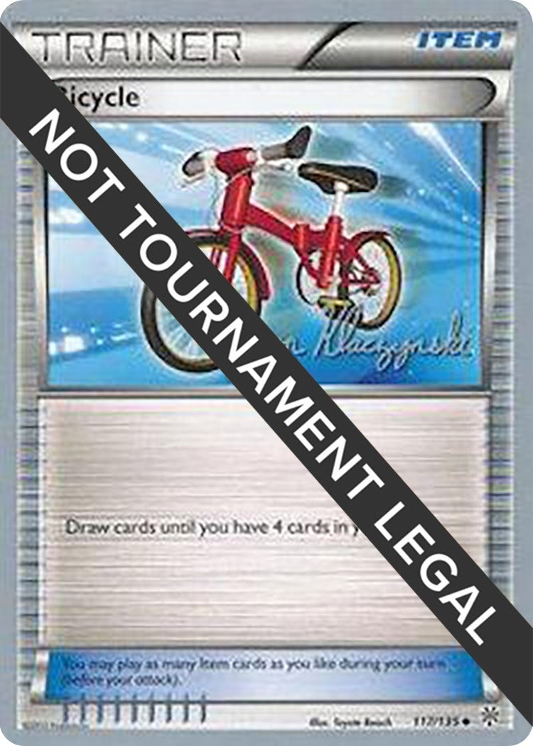 Image for Bicycle - 2013 (Jason Klaczynski) (117/135) (World Championship Decks) (WCD) - Pokemon