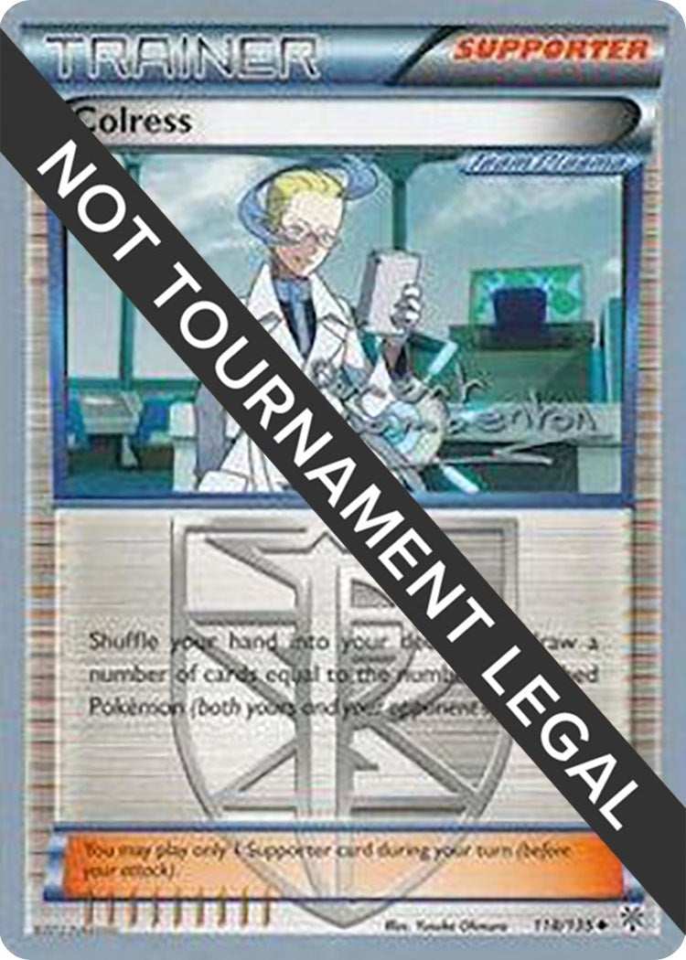 Image for Colress - 2013 (Clement Lamberton) (118/135) (World Championship Decks) (WCD) - Pokemon