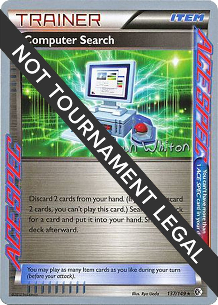Image for Computer Search - 2013 (Ian Whiton) (137/149) (World Championship Decks) (WCD) - Pokemon