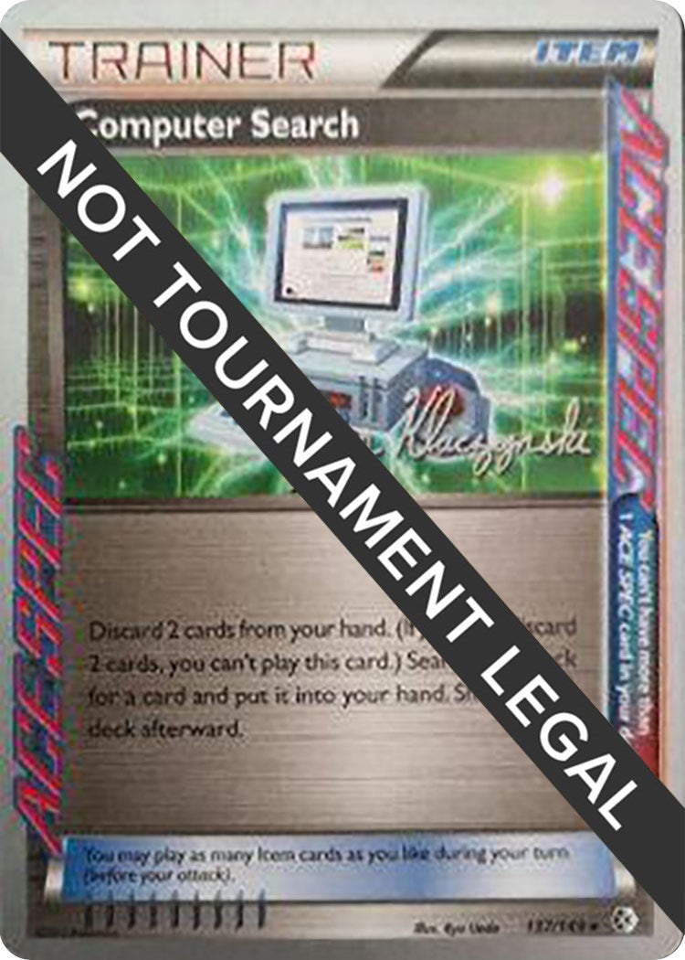 Image for Computer Search - 2013 (Jason Klaczynski) (137/149) (World Championship Decks) (WCD) - Pokemon
