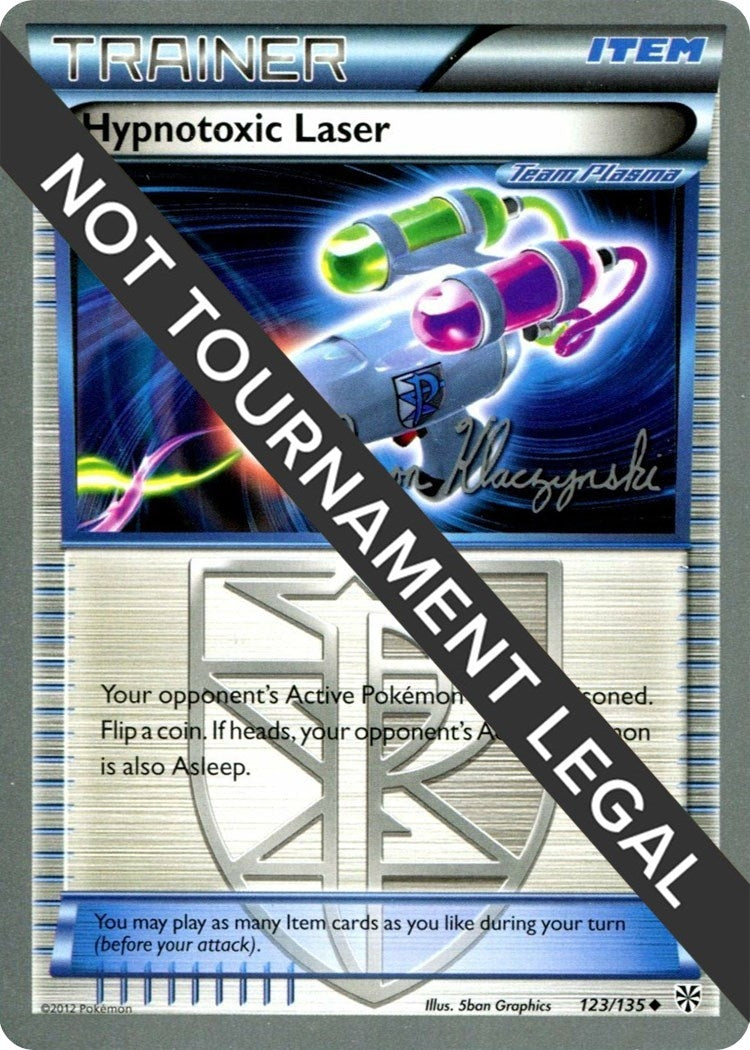 Image for Hypnotoxic Laser - 2013 (Jason Klaczynski) (123/135) (World Championship Decks) (WCD) - Pokemon